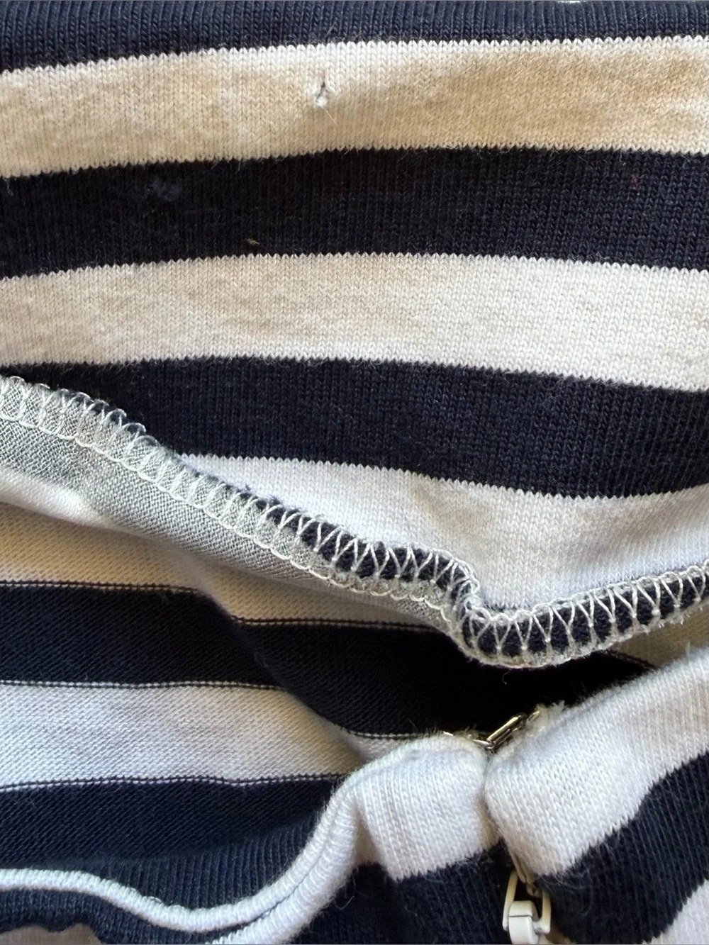 J. Crew striped nautical knit pencil skirt sz 2